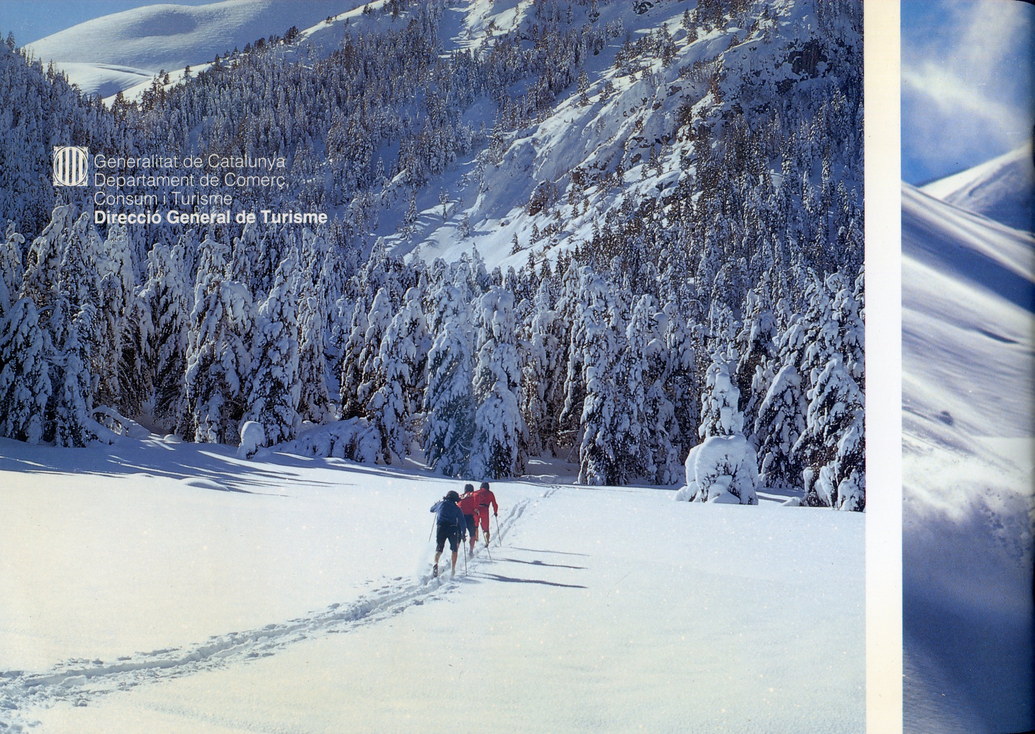 Esquí a Catalunya : Esquí en Cataluña : Skieur en Catalogne : Skiing in Catalonia - Miniatura 3